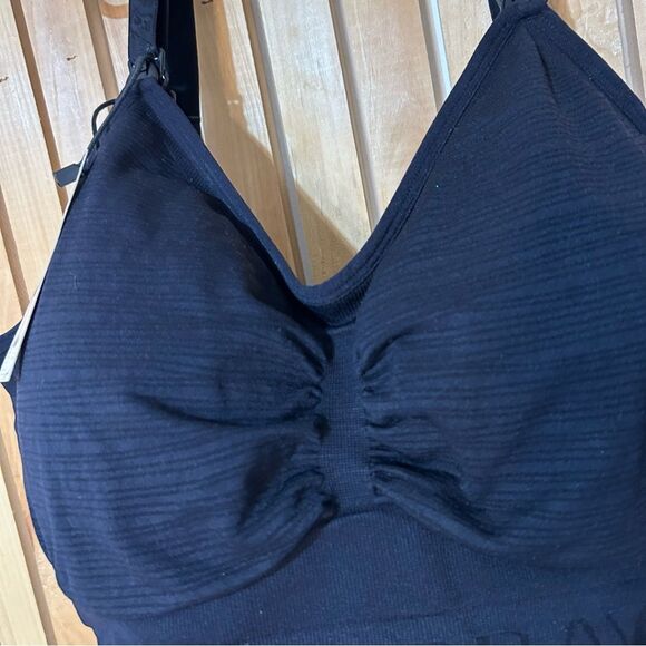 Kindred Bravely Sublime Hands-Free Pumping & Nursing Bra in Black Size XXL Busty - Picture 5 of 13